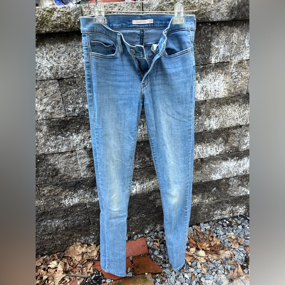 Levi High Rise Slimming Skinny Jean - Long Length